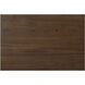Lila Brown Dining Bench, Large